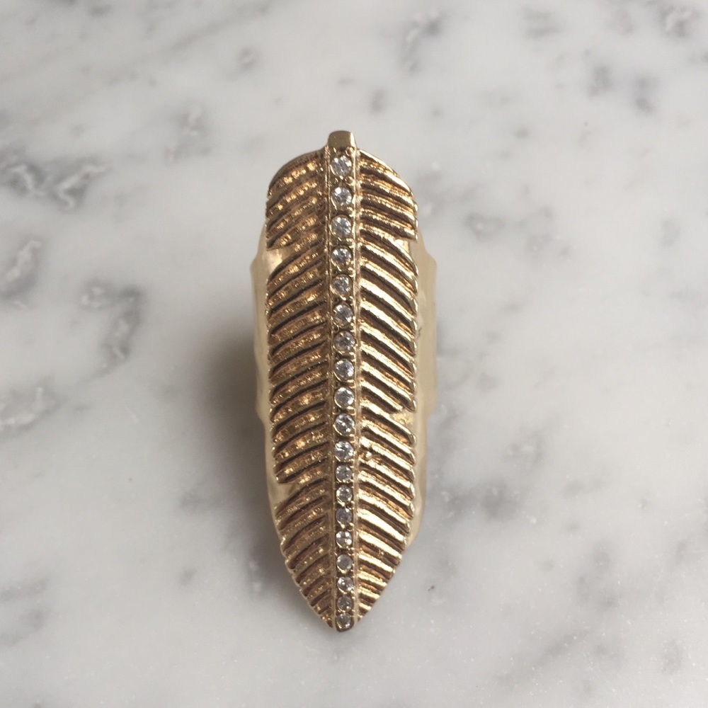 Gold Leaf Ring